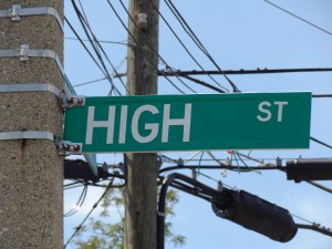 high st sign